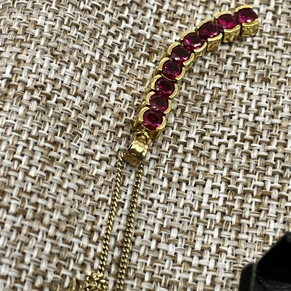 Vintage Technibond Classic 18K Gold Bonded 925 Necklace & Earring Set - Picture 12 of 17